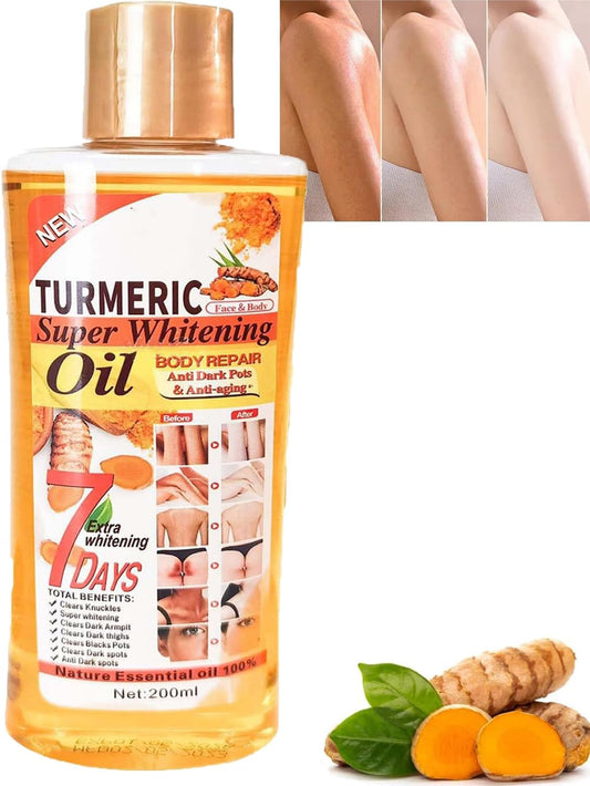 Huile Soft 7, Huile De Curcuma Soft 7, Huile Soft7, Barre De Savon Au Miel Et Au Curcuma Soft 7, Huile De Curcuma Pour La Peau, Huile Corporelle Veetgold, Huile Corporelle Au Curcuma (1PCS)