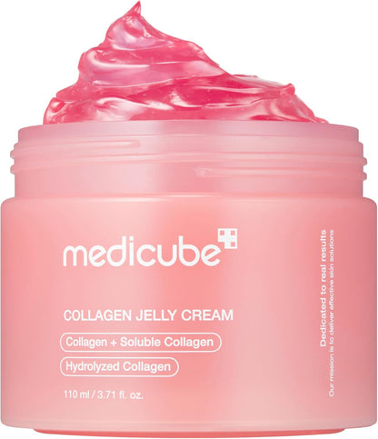 Crème À La Gelée De Collagène - Niacinamide Et Collagène Hydrolysé Lyophilisé - Augmente L'Hydratation De La Barrière De La Peau Et Donne Un Aspect Brillant Et Lifté 24H