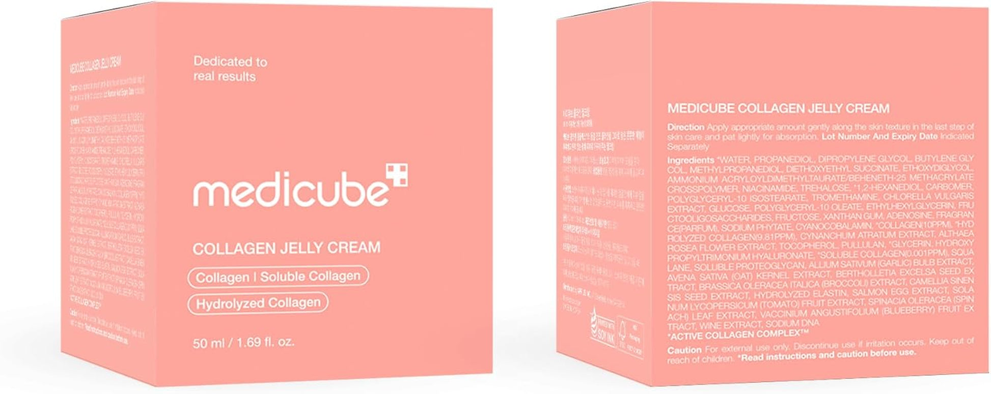 Crème À La Gelée De Collagène - Niacinamide Et Collagène Hydrolysé Lyophilisé - Augmente L'Hydratation De La Barrière De La Peau Et Donne Un Aspect Brillant Et Lifté 24H
